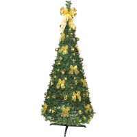 Julgran med LED Pop-up-tree Grön Star Trading