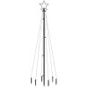 Julgran med markspett 108 kallvita lysdioder 180 cm vidaXL 180 x 70 cm – miniatyr 3