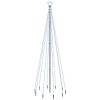 Julgran med markspett 310 kallvita lysdioder 300 cm vidaXL 300 x 100 cm – miniatyr 2