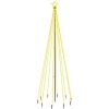 Julgran med markspett 310 varmvita lysdioder 300 cm vidaXL 300 x 100 cm – miniatyr 2