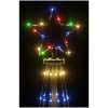 Julgran med markspett 732 färgglada lysdioder 500 cm vidaXL 500 x 160 cm – miniatyr 5