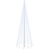 Julgran med markspett 732 kallvita lysdioder 500 cm vidaXL 500 x 160 cm – miniatyr 2