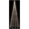 Julgran med markspett 732 kallvita lysdioder 500 cm vidaXL 500 x 160 cm – miniatyr 4