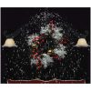 Julgran med snö och paraplybas blå 170 cm PVC vidaXL 170 x 105 cm – miniatyr 6