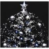 Julgran med snö och paraplybas svart 75 cm PVC vidaXL 75 x 60 cm – miniatyr 6