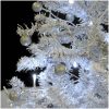 Julgran med snö och paraplybas vit 170 cm vidaXL 170 x 105 cm – miniatyr 6