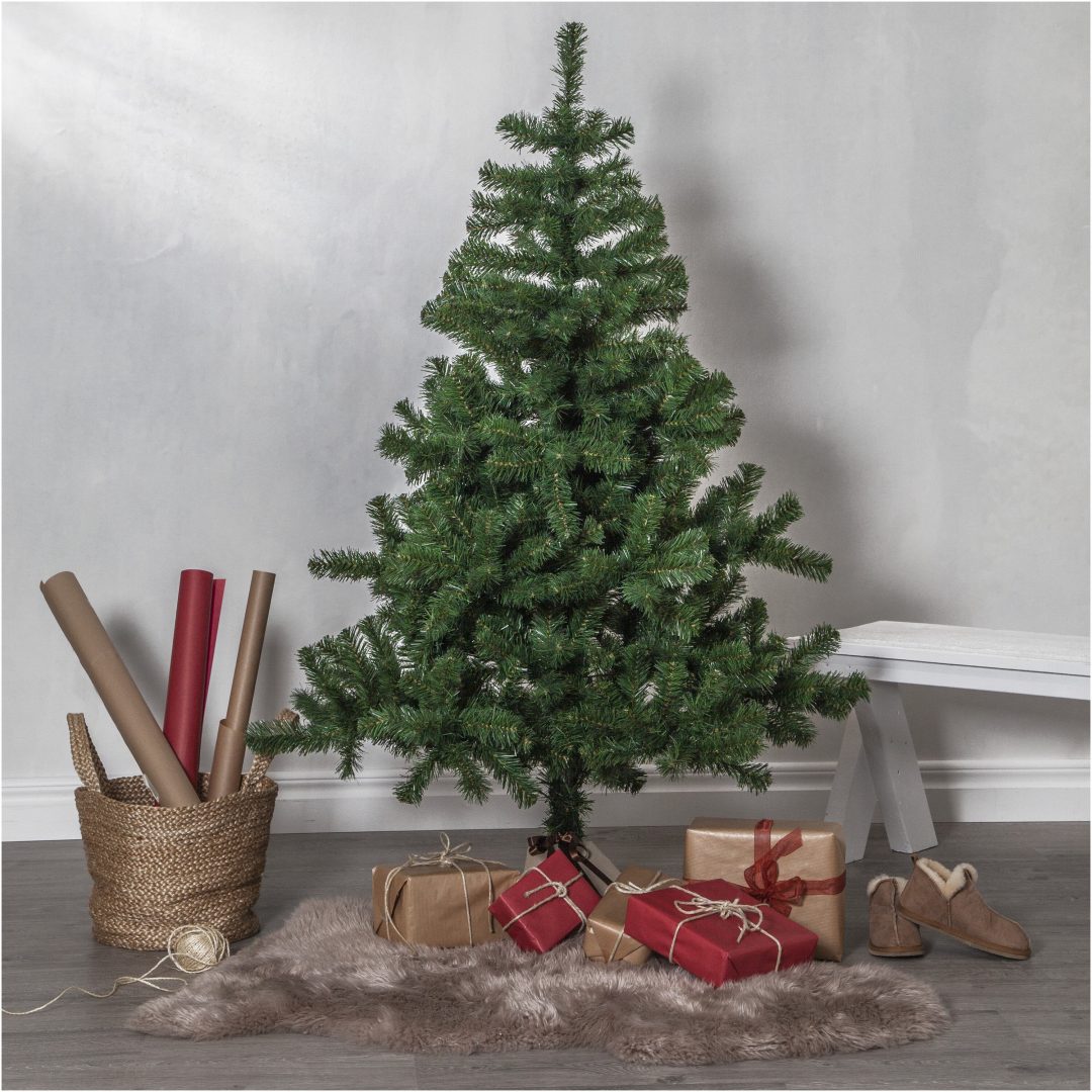 Julgran New Quebec Grön Star Trading 150 cm – bild 5