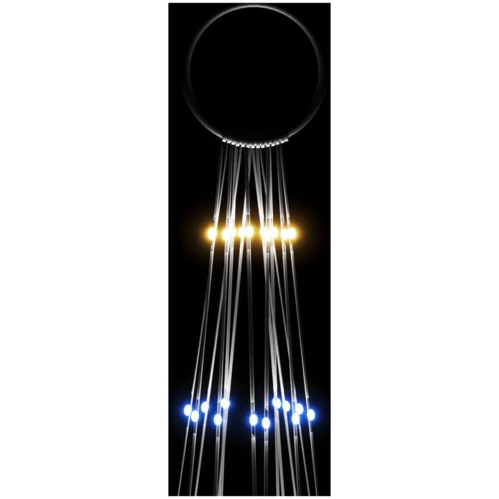 Julgran på flaggstång färgglad 1134 LEDs 800 cm vidaXL 800 x 230 cm – bild 5