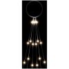 Julgran på flaggstång kallvit 108 LEDs 180 cm vidaXL 180 x 70 cm – miniatyr 5
