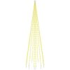 Julgran på flaggstång varmvit 310 LEDs 300 cm vidaXL 300 x 100 cm – miniatyr 2