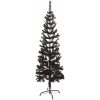 Julgran smal svart 150 cm vidaXL 150 x 43 cm – miniatyr 2