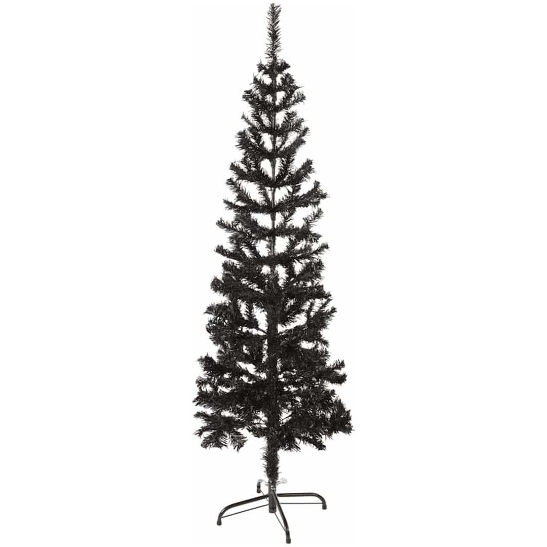 Julgran smal svart 150 cm vidaXL 150 x 43 cm – bild 2