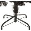 Julgran smal svart 150 cm vidaXL 150 x 43 cm – miniatyr 5