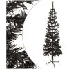 Julgran smal svart 150 cm vidaXL 150 x 43 cm – miniatyr 1