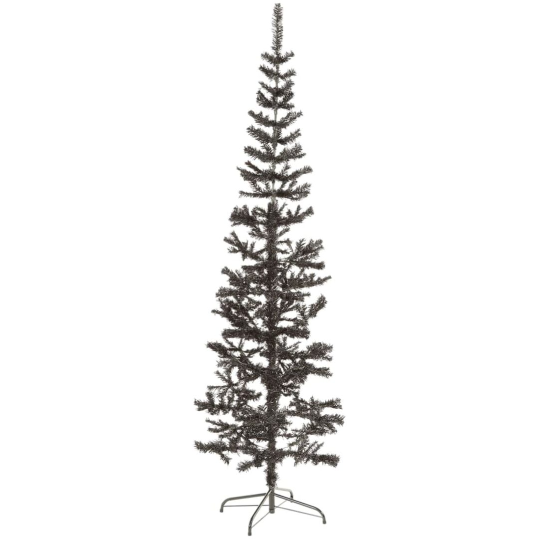Julgran smal svart 180 cm vidaXL 180 x 48 cm – bild 2