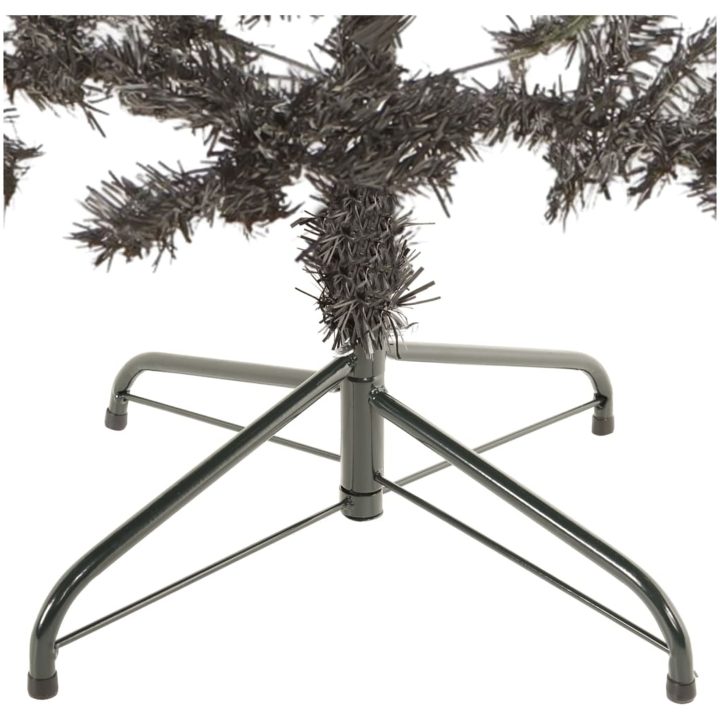 Julgran smal svart 210 cm vidaXL 210 x 55 cm – bild 5