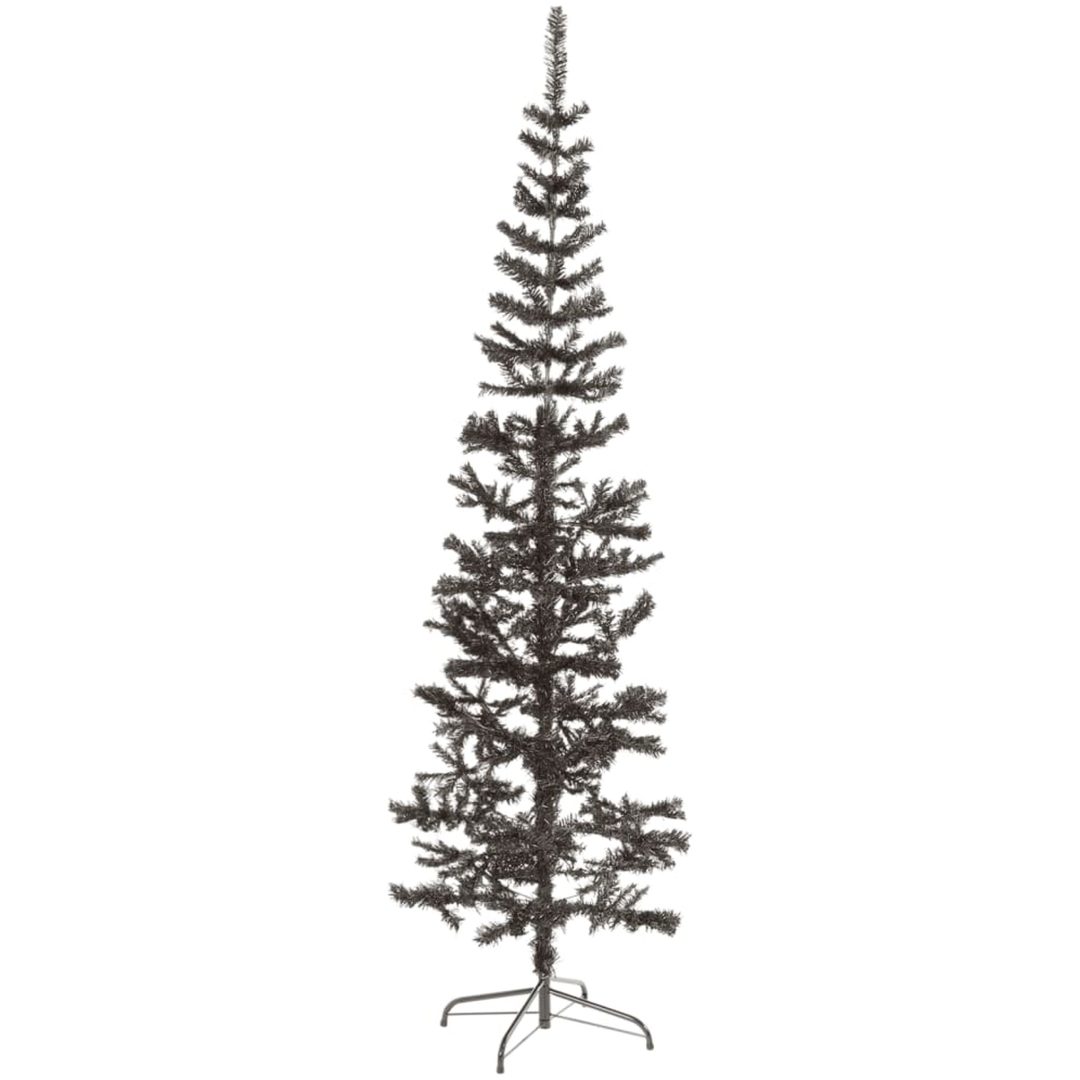 Julgran smal svart 240 cm vidaXL 240 x 61 cm – bild 2