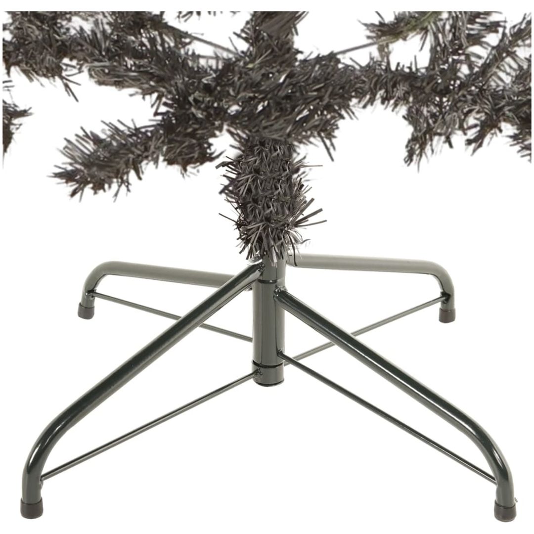 Julgran smal svart 240 cm vidaXL 240 x 61 cm – bild 3