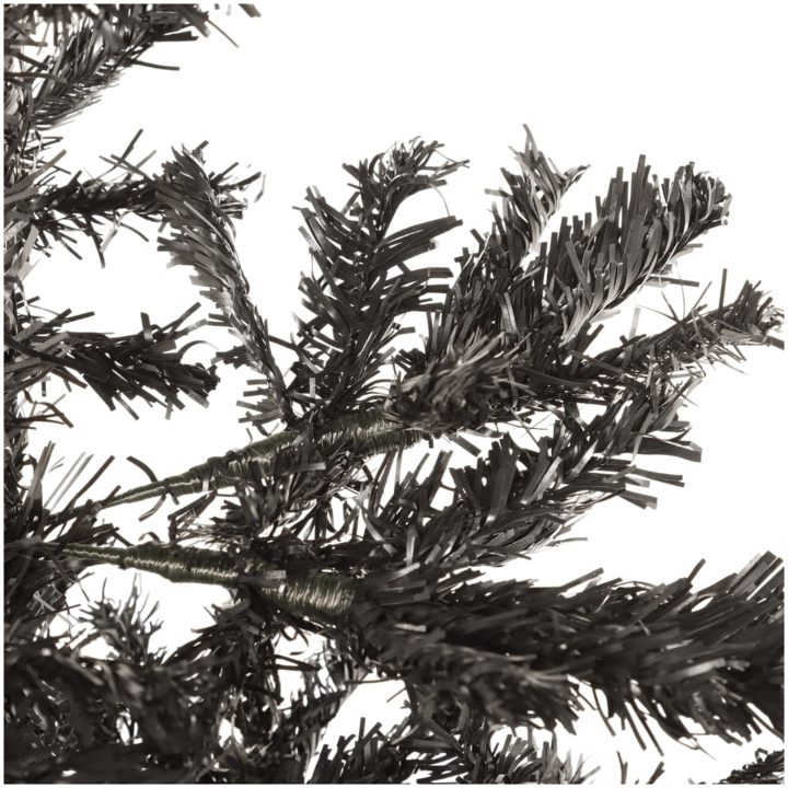 Julgran smal svart 240 cm vidaXL 240 x 61 cm – bild 4