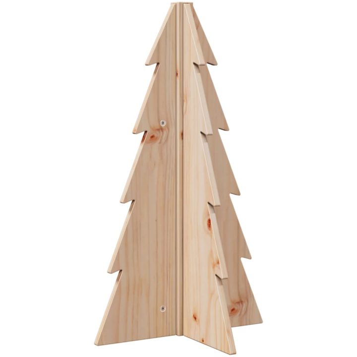 Julgran trä massiv furu vidaXL 69.5 cm – bild 2