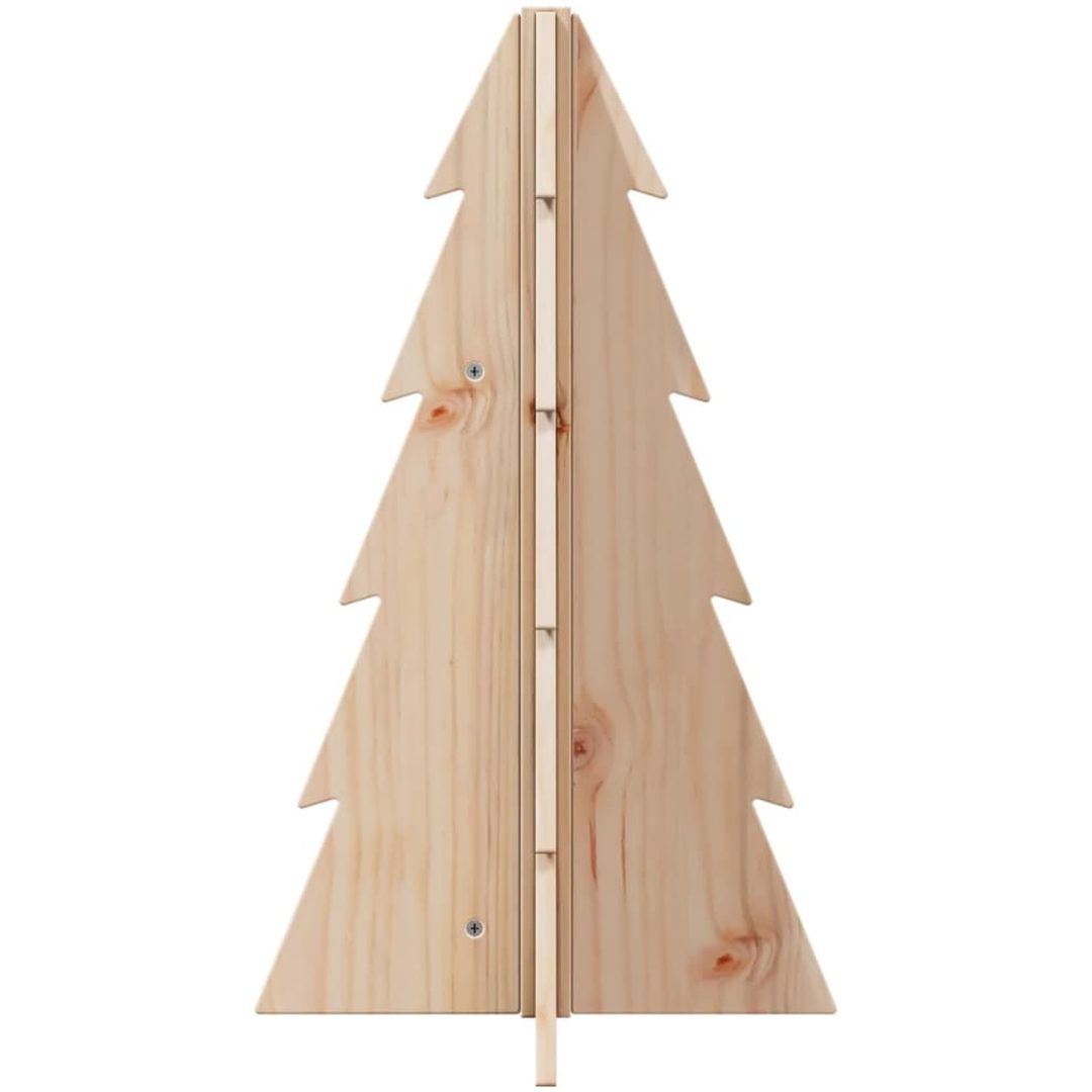 Julgran trä massiv furu vidaXL 69.5 cm – bild 3