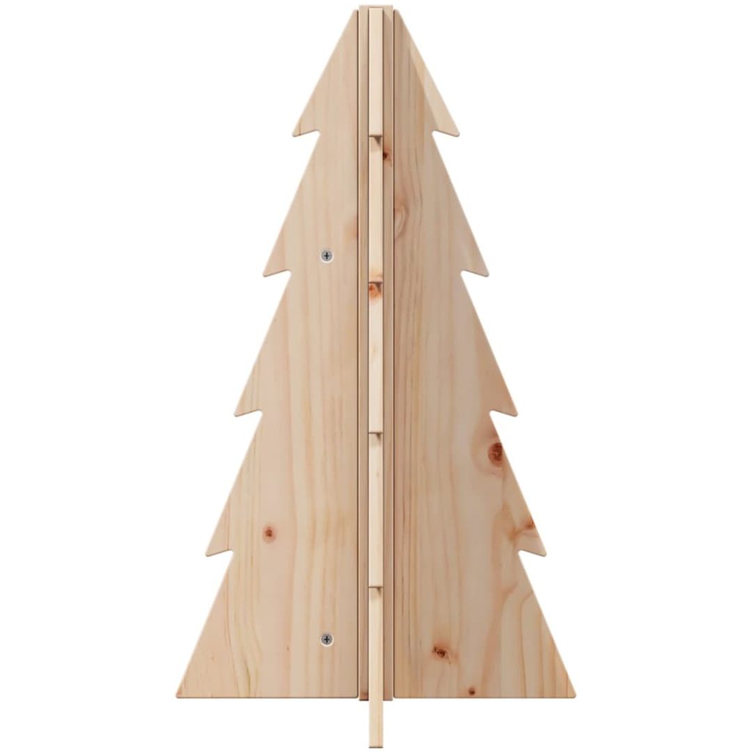 Julgran trä massiv furu vidaXL 69.5 cm – bild 4
