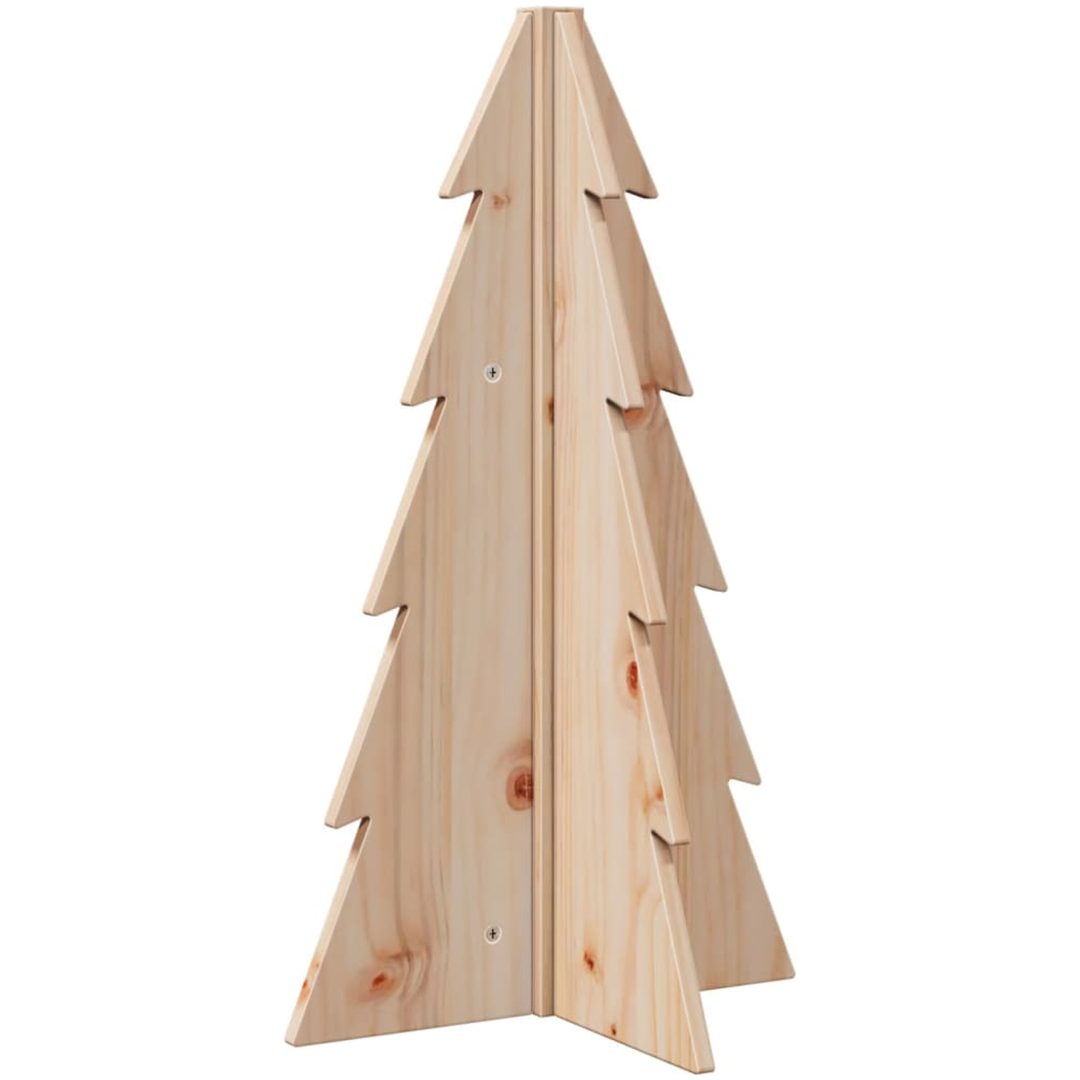 Julgran trä massiv furu vidaXL 69.5 cm – bild 5
