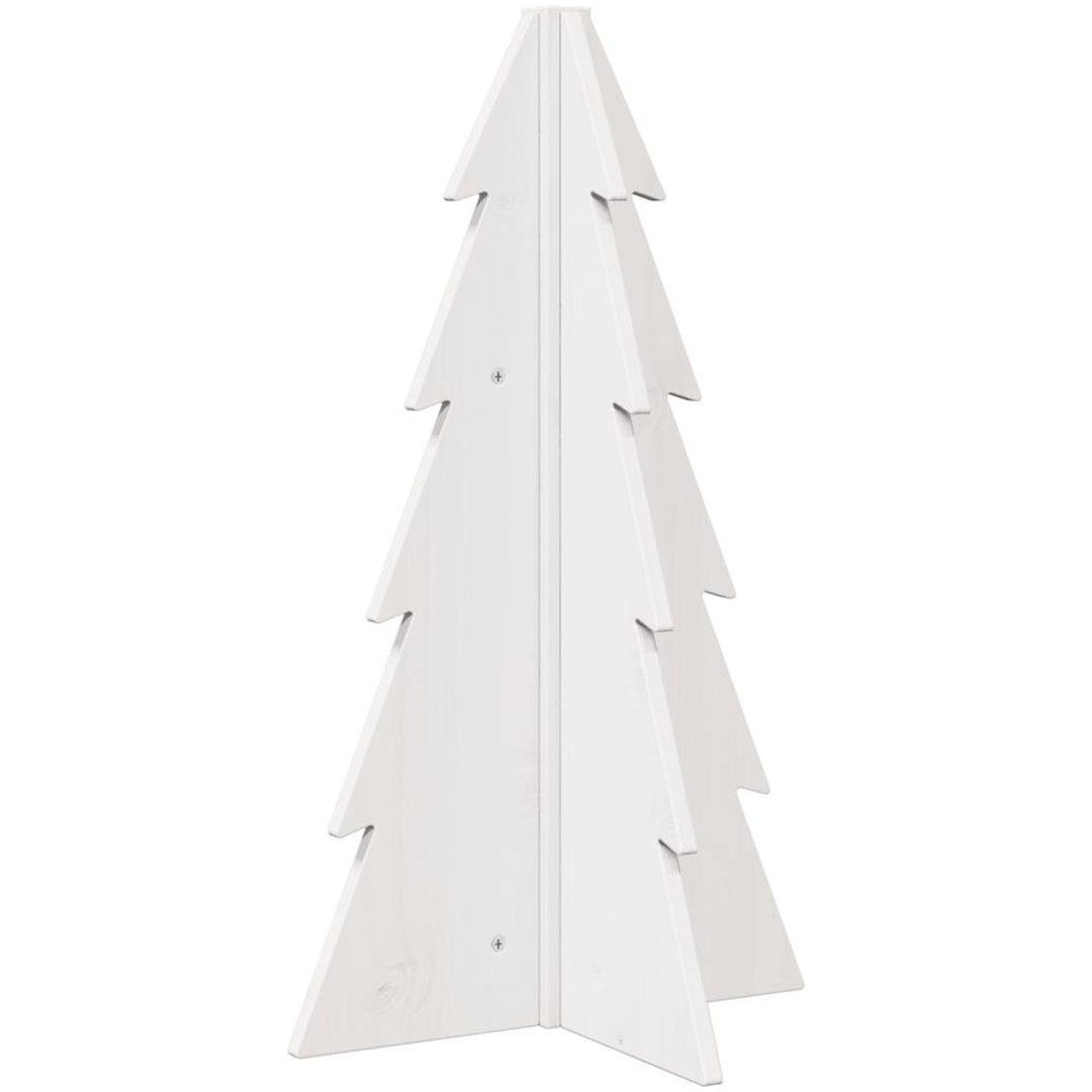 Julgran trä vit massiv furu vidaXL 69.5 cm – bild 5