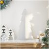 Julgran trä vit massiv furu vidaXL 69.5 cm – miniatyr 1