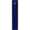 Julgransbelysning 320 LED blå 375 cm vidaXL – miniatyr 3