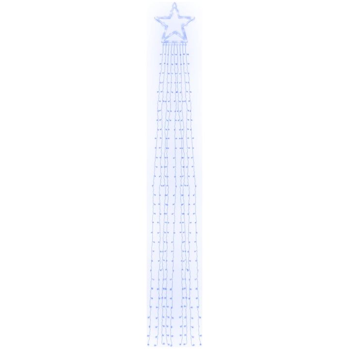 Julgransbelysning 320 LED blå 375 cm vidaXL – bild 4