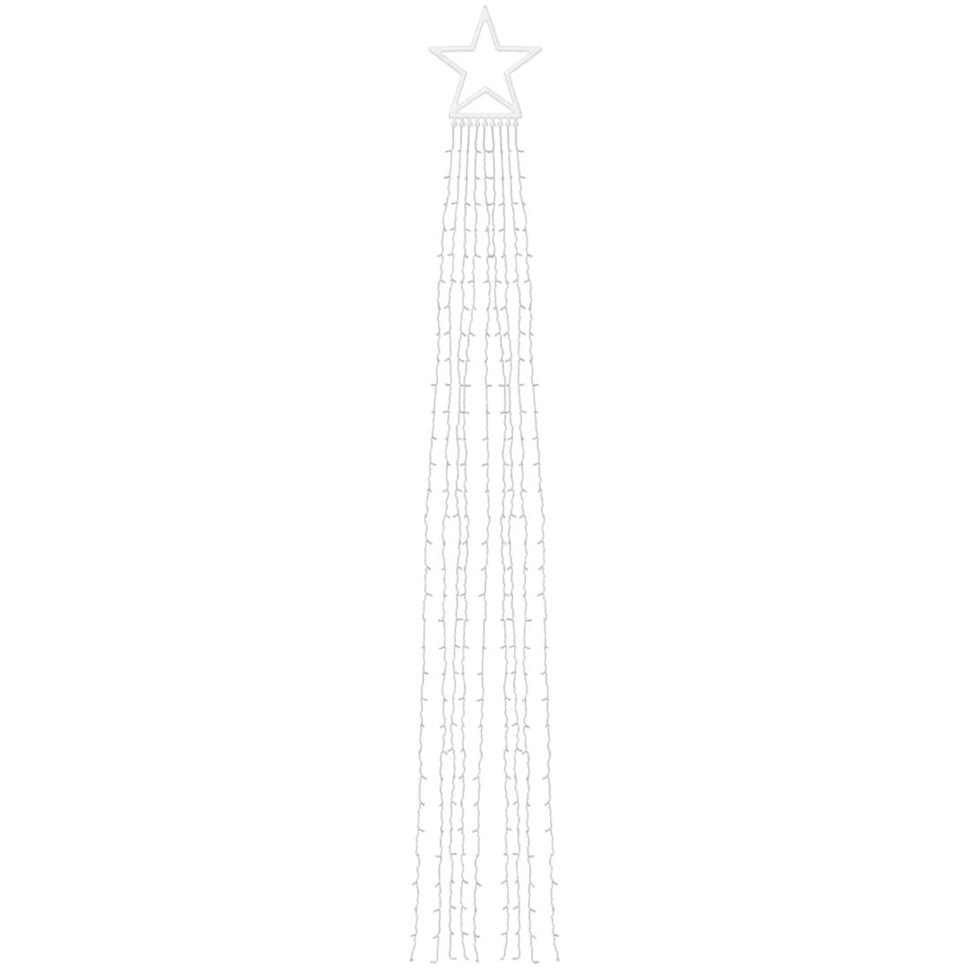 Julgransbelysning 320 LED blå 375 cm vidaXL – bild 5