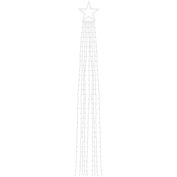 Julgransbelysning 320 LED blå 375 cm vidaXL – bild 5