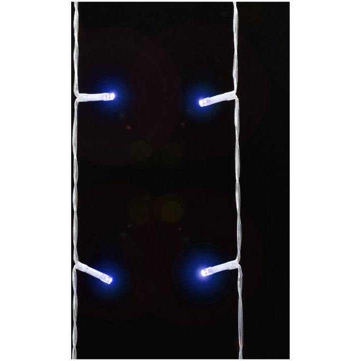 Julgransbelysning 320 LED blå 375 cm vidaXL – bild 6
