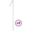 Julgransbelysning 320 LED blå 375 cm vidaXL – miniatyr 8