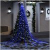 Julgransbelysning 320 LED blå 375 cm vidaXL – miniatyr 1