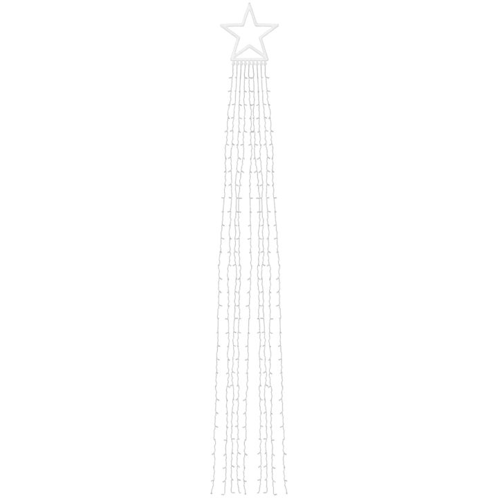 Julgransbelysning 320 LED färgglad 375 cm vidaXL – bild 5