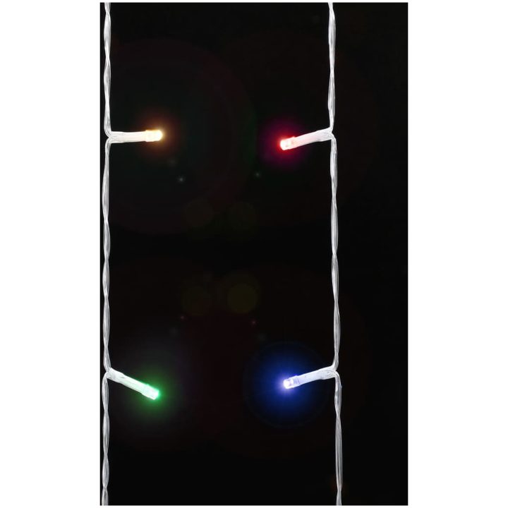 Julgransbelysning 320 LED färgglad 375 cm vidaXL – bild 6