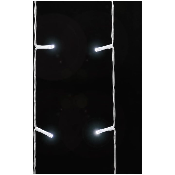 Julgransbelysning 320 LED kallvit 375 cm vidaXL – bild 6