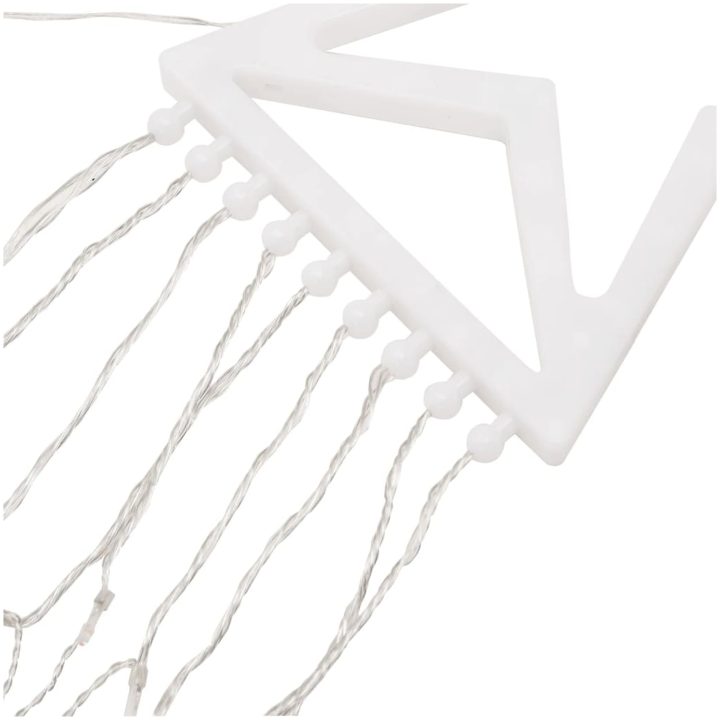 Julgransbelysning 320 LED varmvit 375 cm vidaXL – bild 7