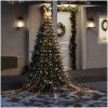 Julgransbelysning 320 LED varmvit 375 cm vidaXL – miniatyr 1
