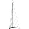 Julgransbelysning 339 LEDs blå 187 cm vidaXL 187 cm – miniatyr 4