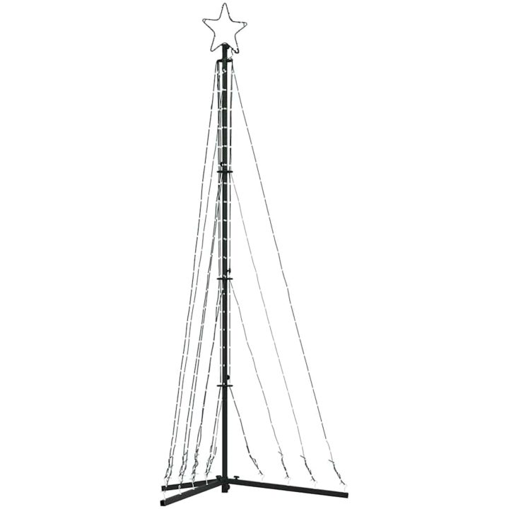 Julgransbelysning 339 LEDs blå 187 cm vidaXL 187 cm – bild 4