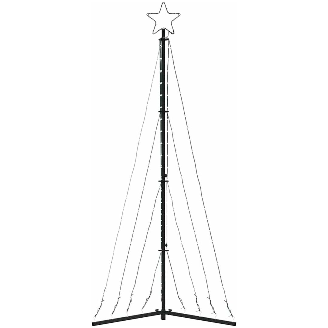 Julgransbelysning 339 LEDs blå 187 cm vidaXL 187 cm – bild 5