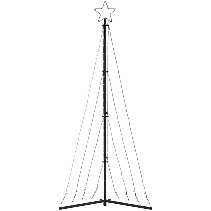 Julgransbelysning 339 LEDs blå 187 cm vidaXL 187 cm – bild 5