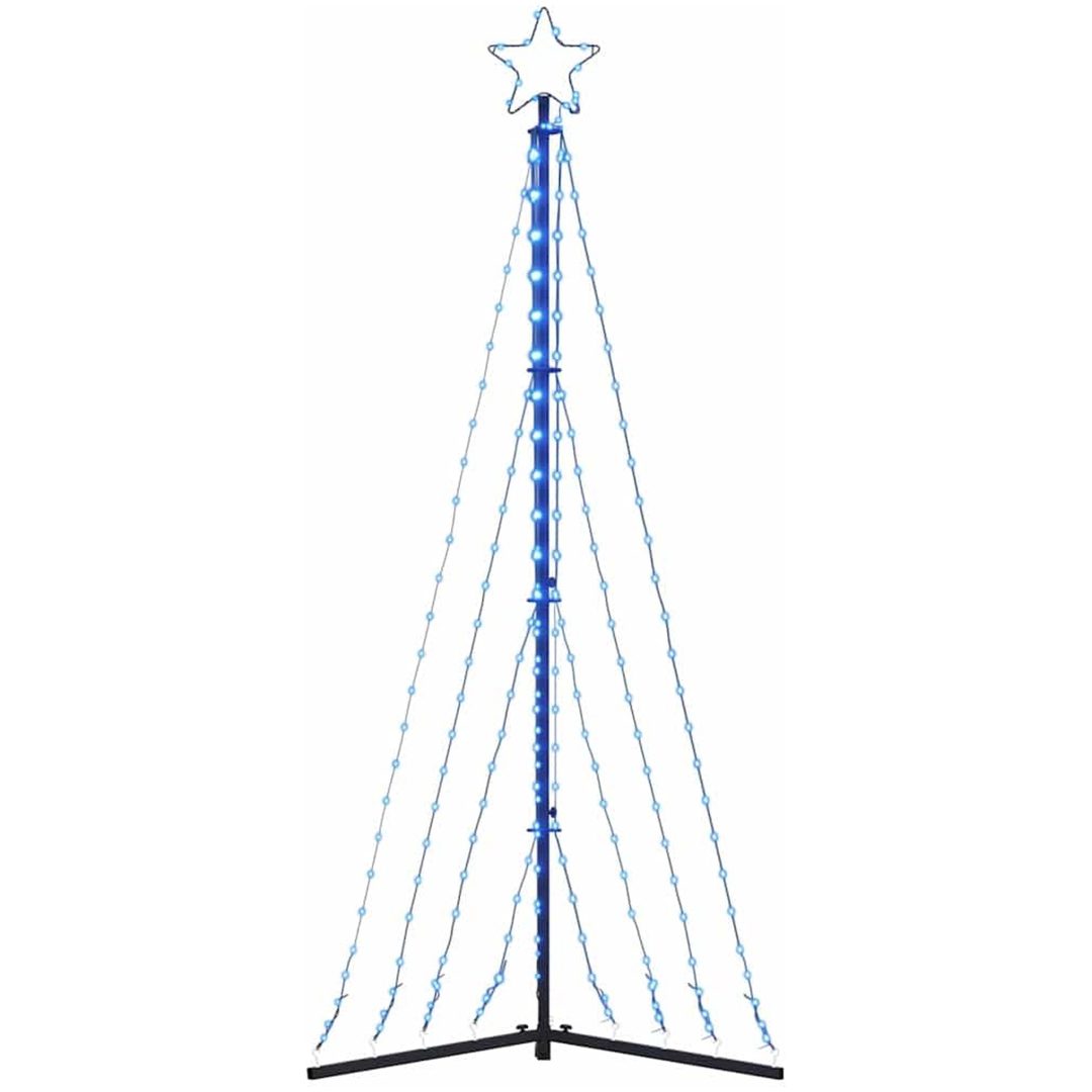Julgransbelysning 339 LEDs blå 187 cm vidaXL 187 cm – bild 6