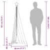 Julgransbelysning 339 LEDs färgglad 187 cm vidaXL 187 cm – miniatyr 12