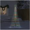 Julgransbelysning 339 LEDs färgglad 187 cm vidaXL 187 cm – miniatyr 3