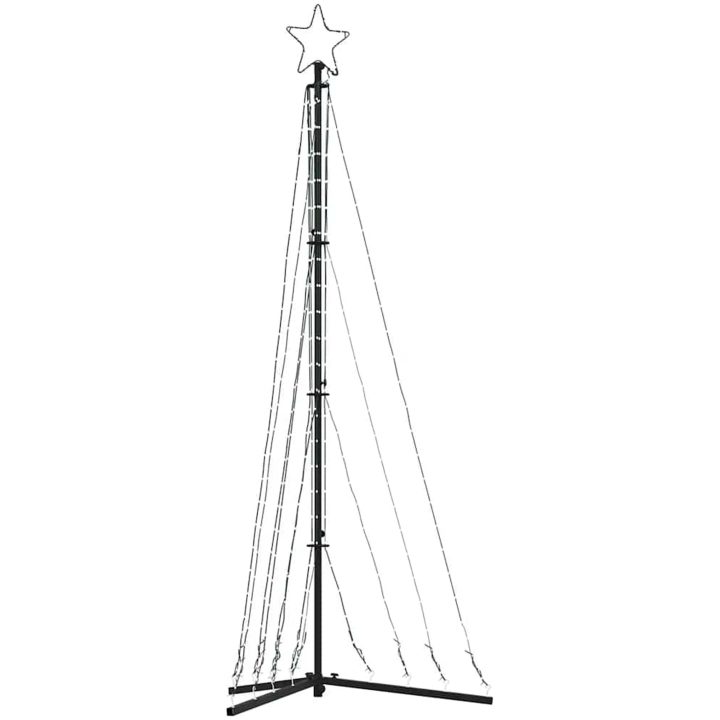 Julgransbelysning 339 LEDs färgglad 187 cm vidaXL 187 cm – bild 4