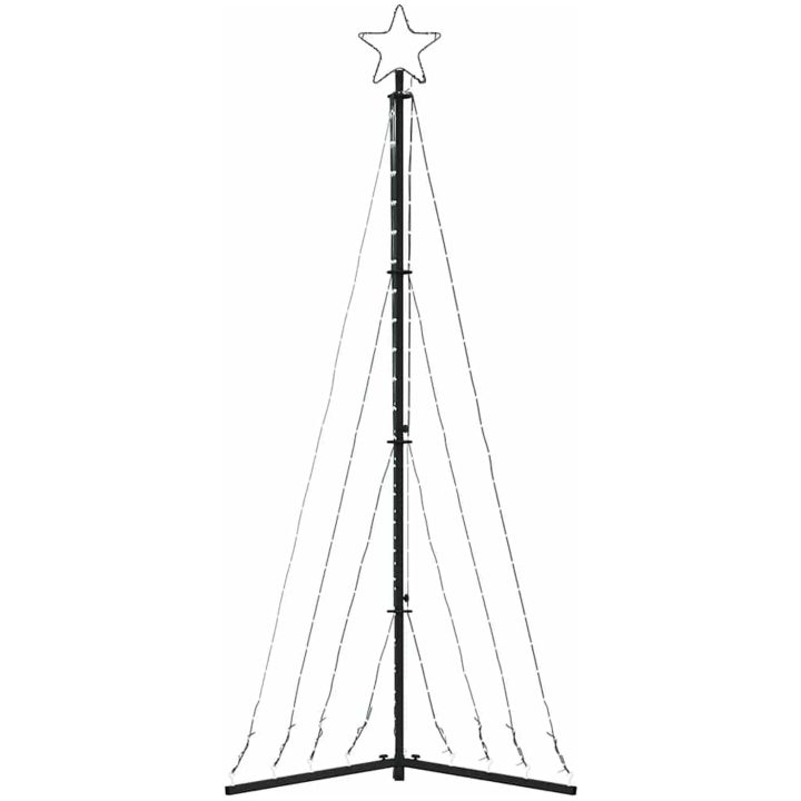 Julgransbelysning 339 LEDs färgglad 187 cm vidaXL 187 cm – bild 5